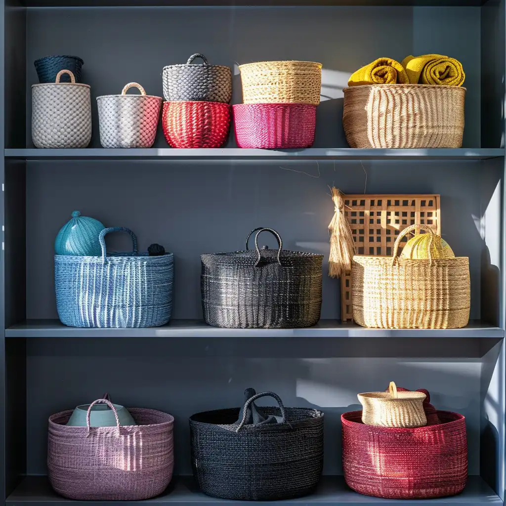 De magie van opbergmandjes in je interieur